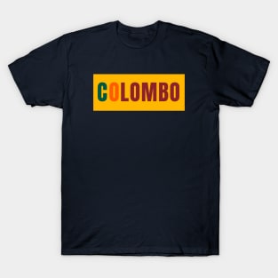 Colombo City in Sri Lankan Flag Colors T-Shirt